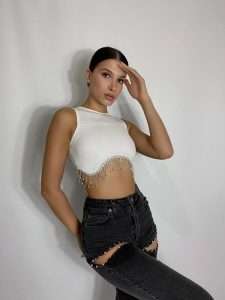 CROP TOP ar skariņām