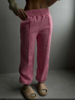 Sporty casual trousers