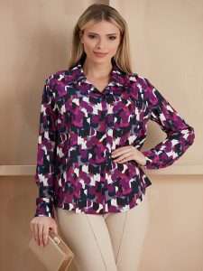 Shirt, blouse with long sleeves