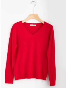 Sweater in red color